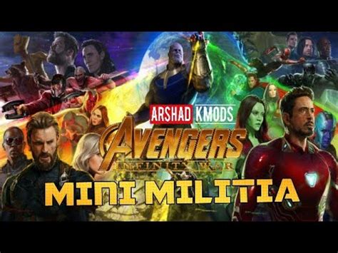 mini militia avengers mod|Mini Militia Avengers Infinity War MOD .